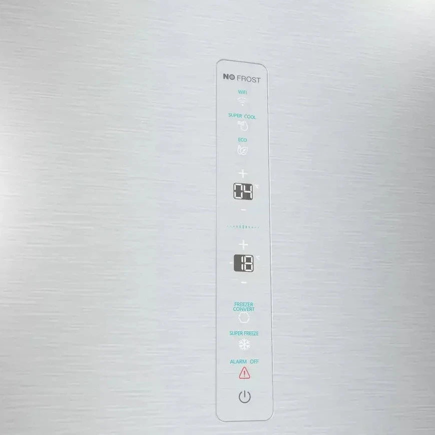 Hisense RB470N4SICUK Wifi Connected 60/40 Frost Free Fridge Freezer - Stainless Steel #63637