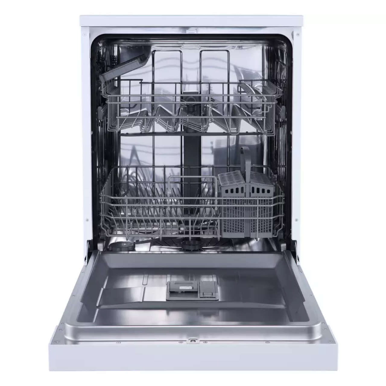 Bush DWFSE126W Full Size Dishwasher - White - E Rated  (EX-DISPLAY/C)