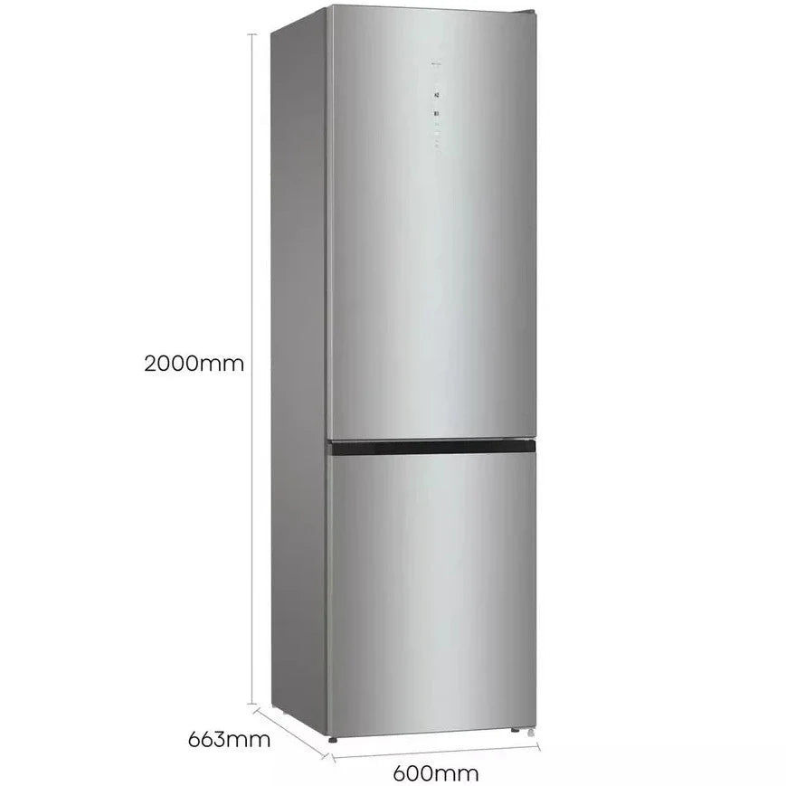 Hisense RB470N4SICUK Wifi Connected 60/40 Frost Free Fridge Freezer - Stainless Steel #63637