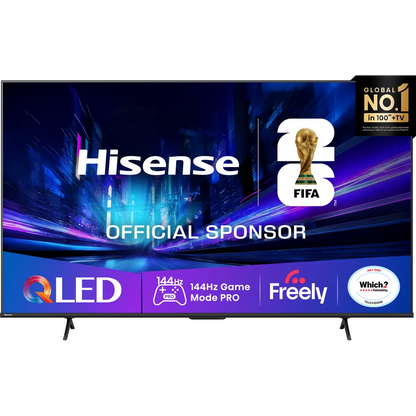 Hisense E78Q 85" 4K Ultra HD QLED Smart Freely TV [2025] - 85E78QTUK PRO