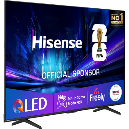 Hisense E78Q 85" 4K Ultra HD QLED Smart Freely TV [2025] - 85E78QTUK PRO
