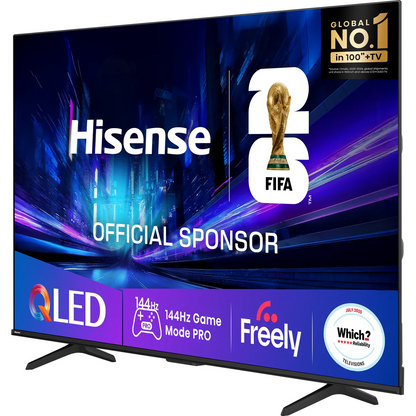 Hisense E78Q 85" 4K Ultra HD QLED Smart Freely TV [2025] - 85E78QTUK PRO