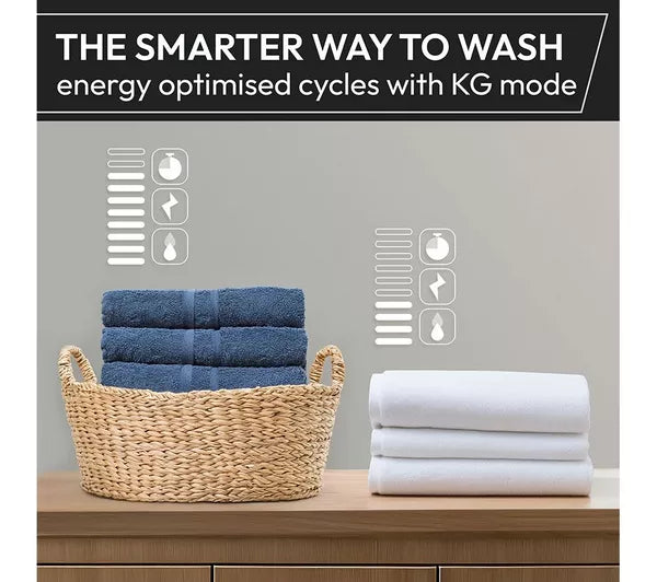HOOVER H-WASH 400 BH4S69M6DB9J-80 Integrated WiFi-enabled 9 kg 1600 Spin Washing Machine (EX-DISPLAY/A)
