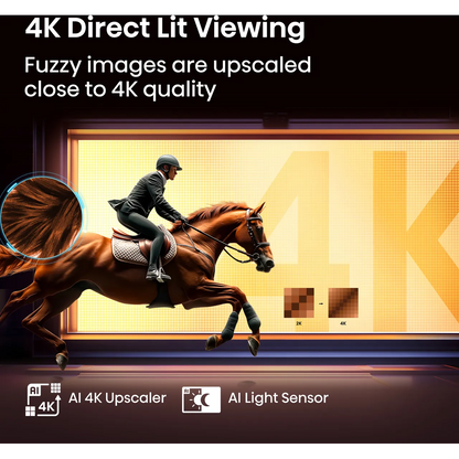 Hisense E7Q 65" 4K Ultra HD QLED Smart TV - 65E78QTUK